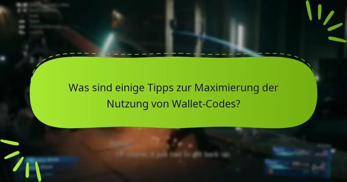 Wie löse ich Wallet-Codes in Final Fantasy VII Remake ein?
